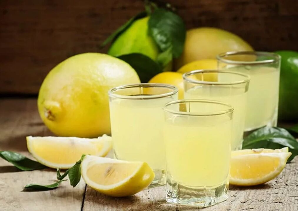 Lemon decoction